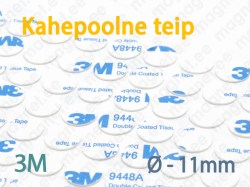 Kahepoolne Teip Foam, D11mm, 3M
