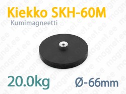 Kumimagneetti Kiekko SK-60M, Musta