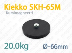 Kumimagneetti Kiekko SK-65M, Musta