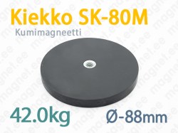 Kumimagneetti Kiekko SK-80M, Musta
