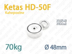 Otsingumagnet Ketas HD-50F 70kg