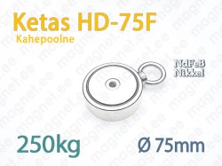 Otsingumagnet Ketas HD-75F, 250kg