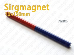 Sirgmagnet 10x150mm, AlNiCo magnet