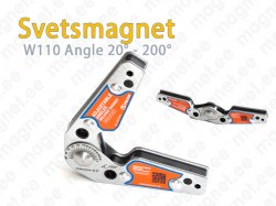 Svetsmagnet W110, Angle 20°-200°
