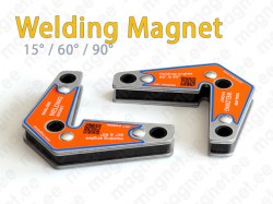 Welding magnet 15° / 60° / 90°