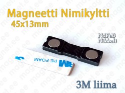 Magneetti Nimikyltti 45x13mm